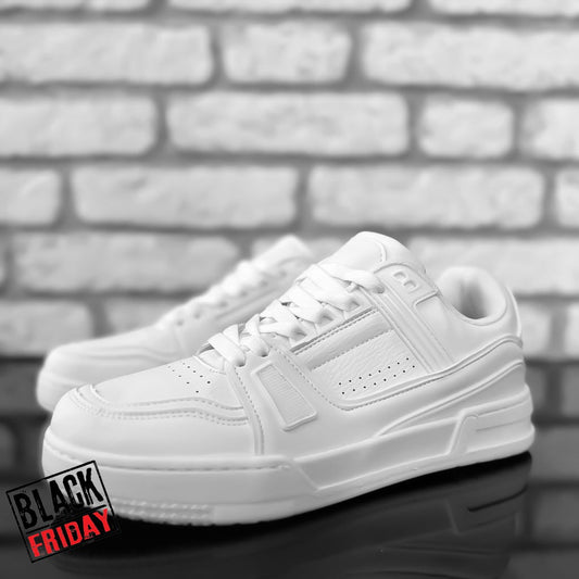 Adidasi barbati casual albi 071