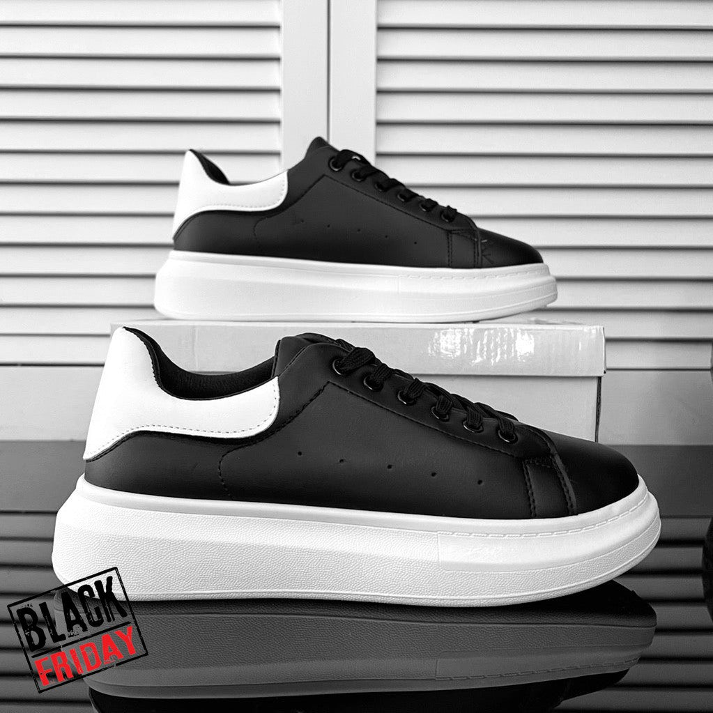 Adidasi barbati casual negri 12364