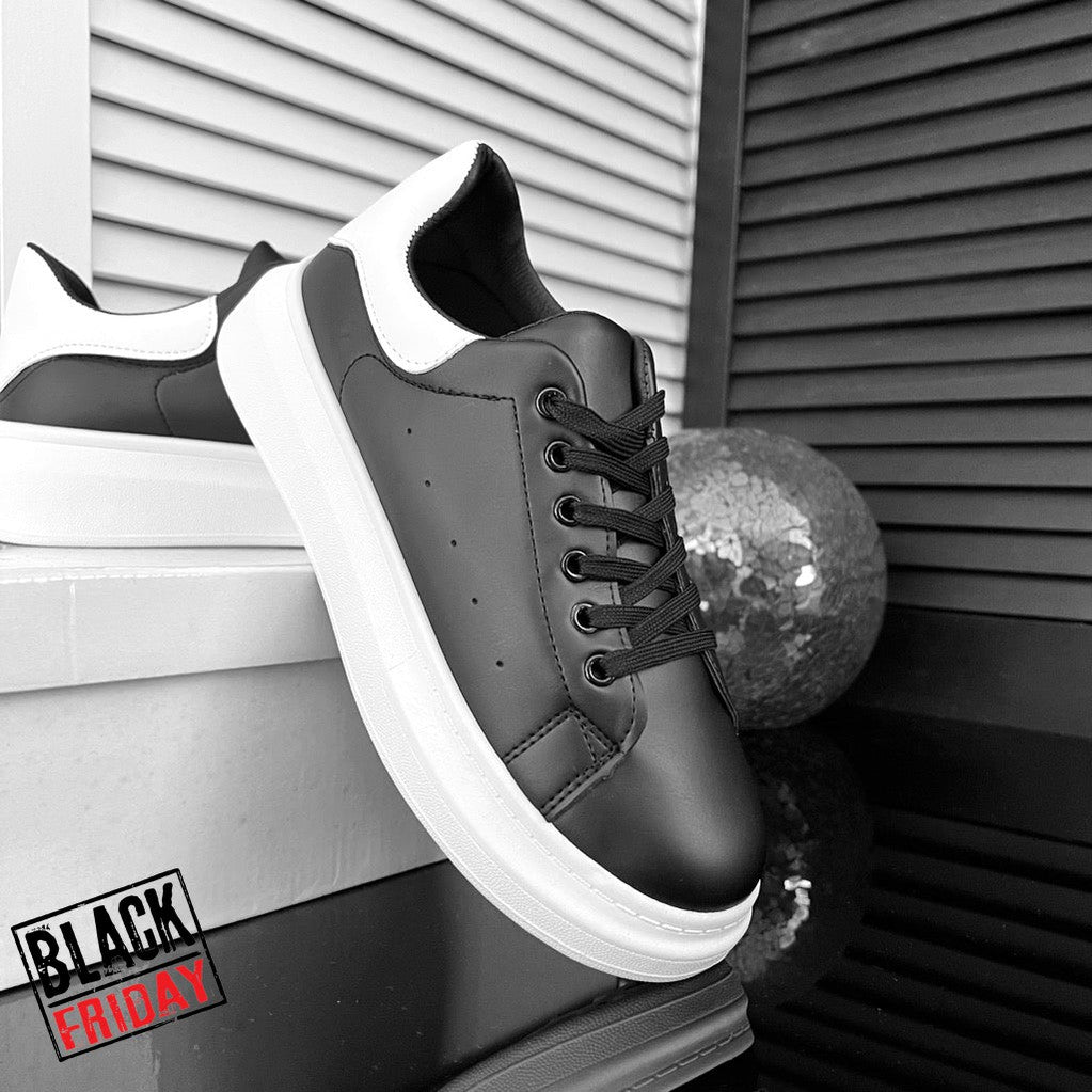 Adidasi barbati casual negri 12364