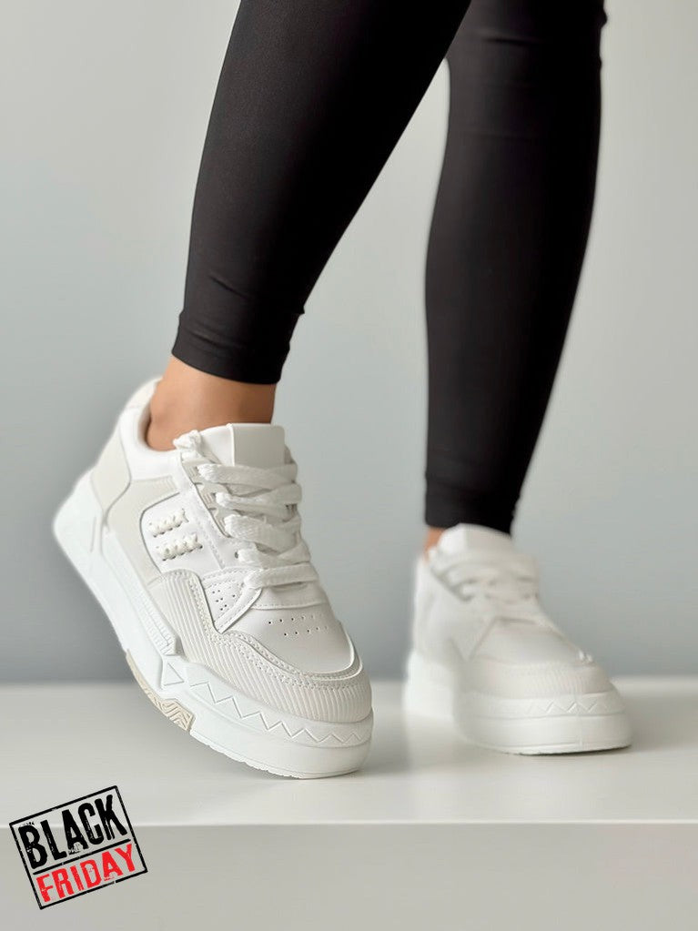 Adidasi dama casual albi 718