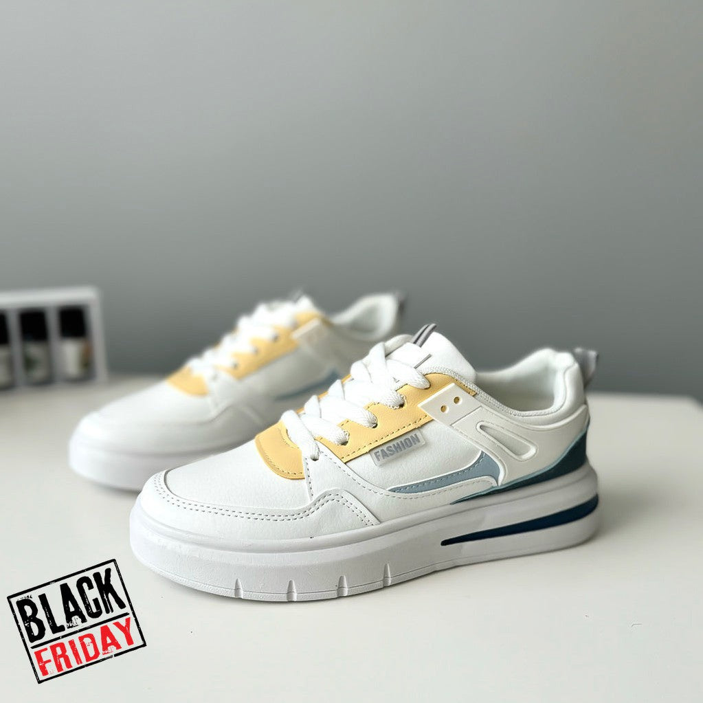 Adidasi dama casual albi 712 A39-1