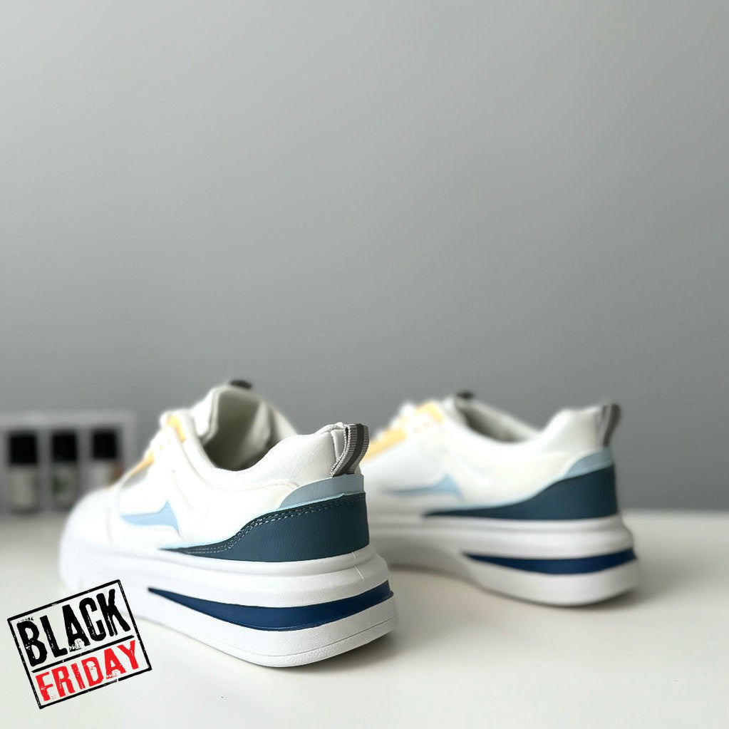 Adidasi dama casual albi 712 A39-1