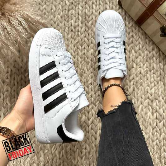 Adidasi dama casual albi 12105 T56-4