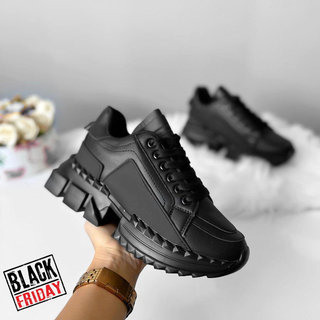 Adidasi dama casual negri LM051