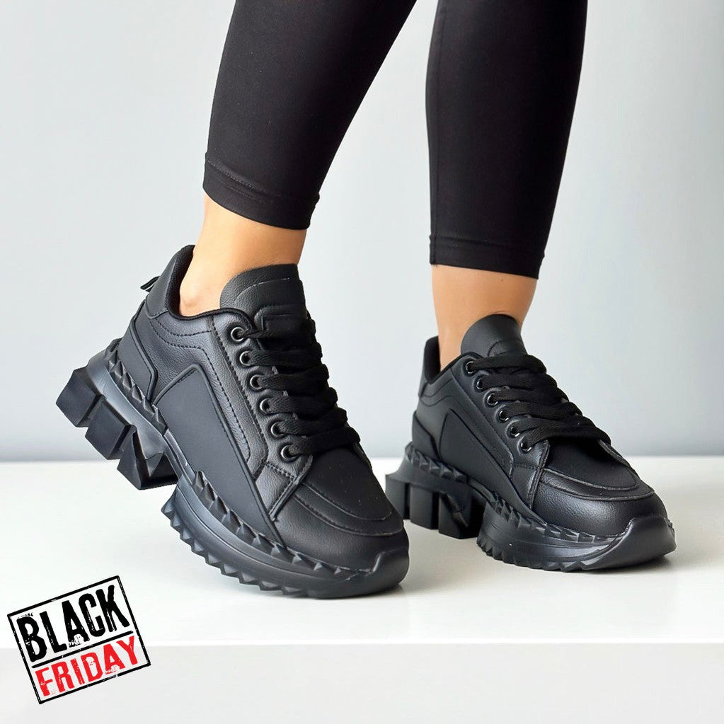 Adidasi dama casual negri LM051