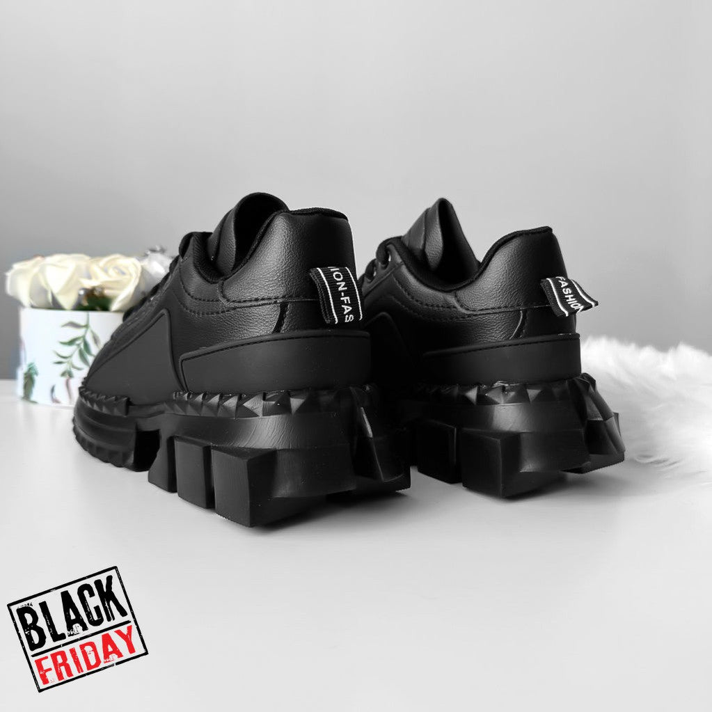 Adidasi dama casual negri LM051