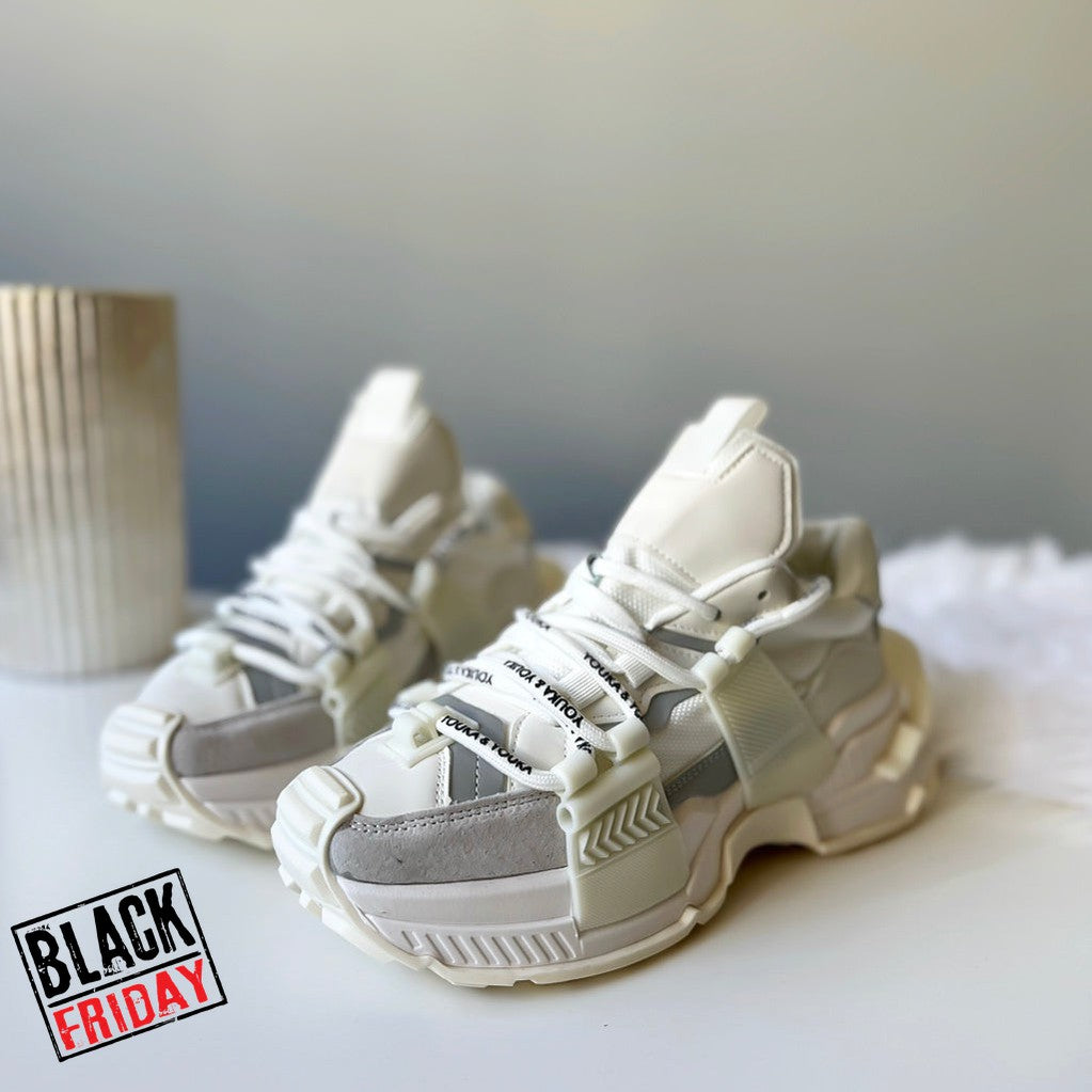 Adidasi dama casual albi 131