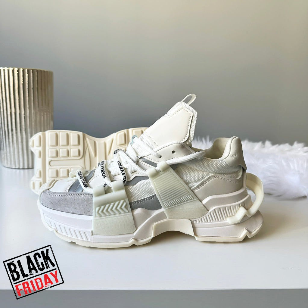 Adidasi dama casual albi 131