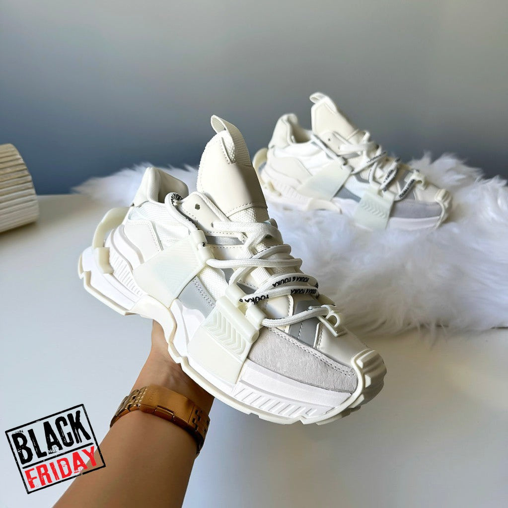 Adidasi dama casual albi 131