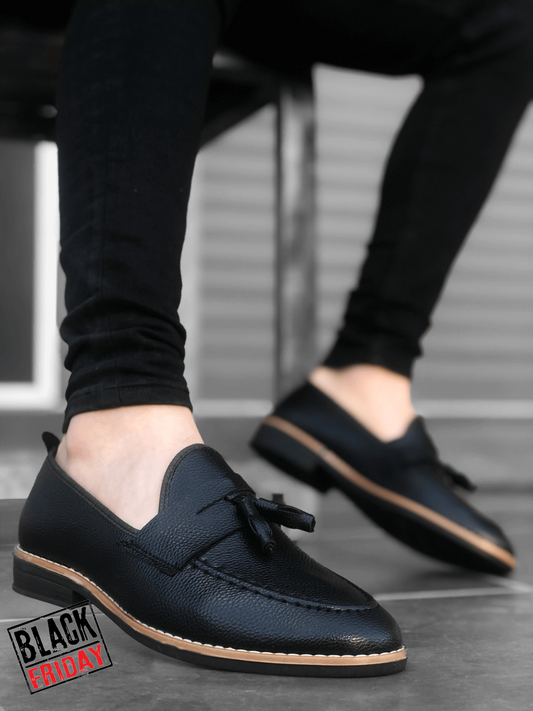 Mocasini barbati negri 12225