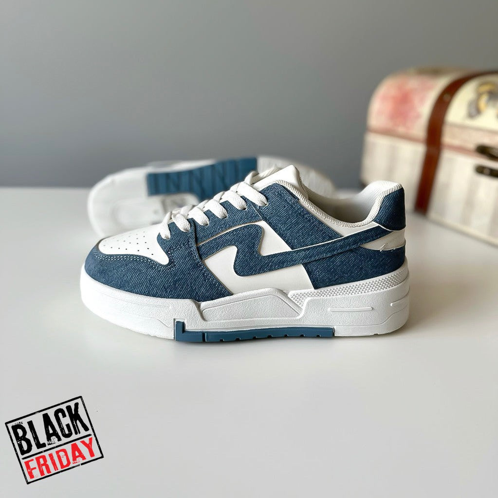 Adidasi dama casual albastri 209 T3-3