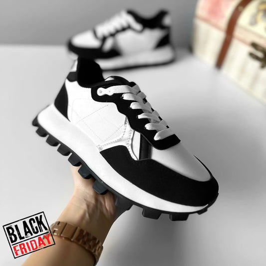 Adidasi dama casual negri 219 T5-2