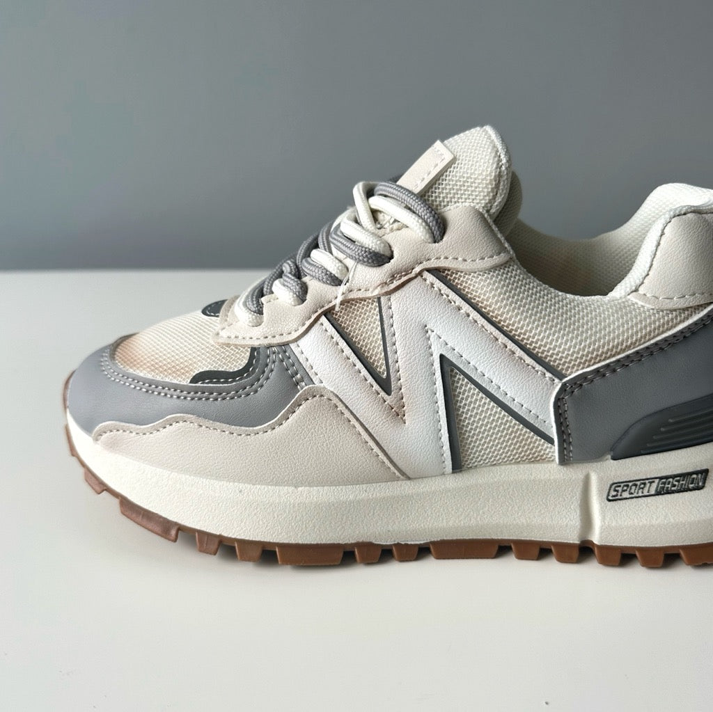 Adidasi dama casual gri 2532 N7-2