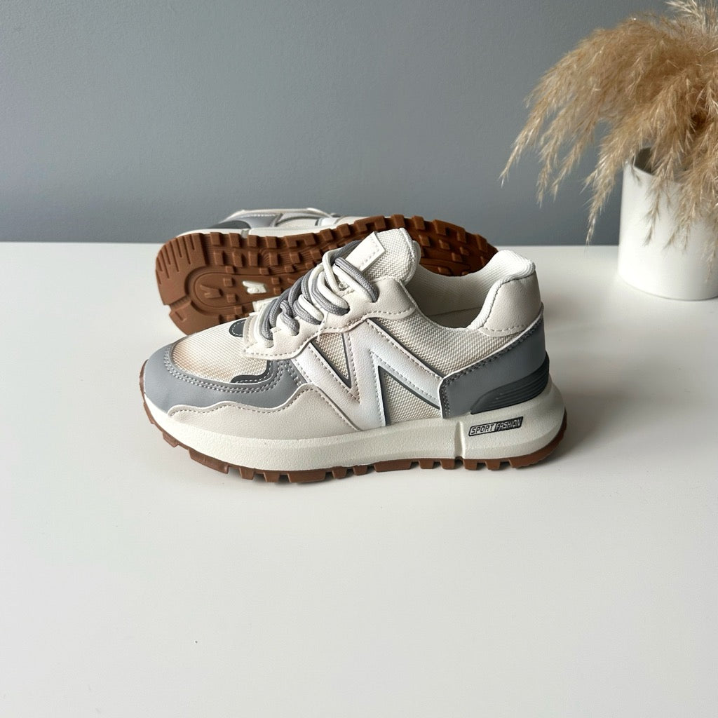 Adidasi dama casual gri 2532 N7-2