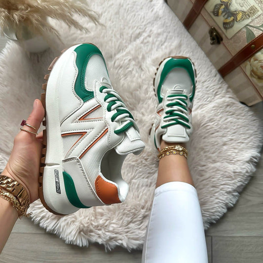 Adidasi dama casual, verzi, 2532 N12-4