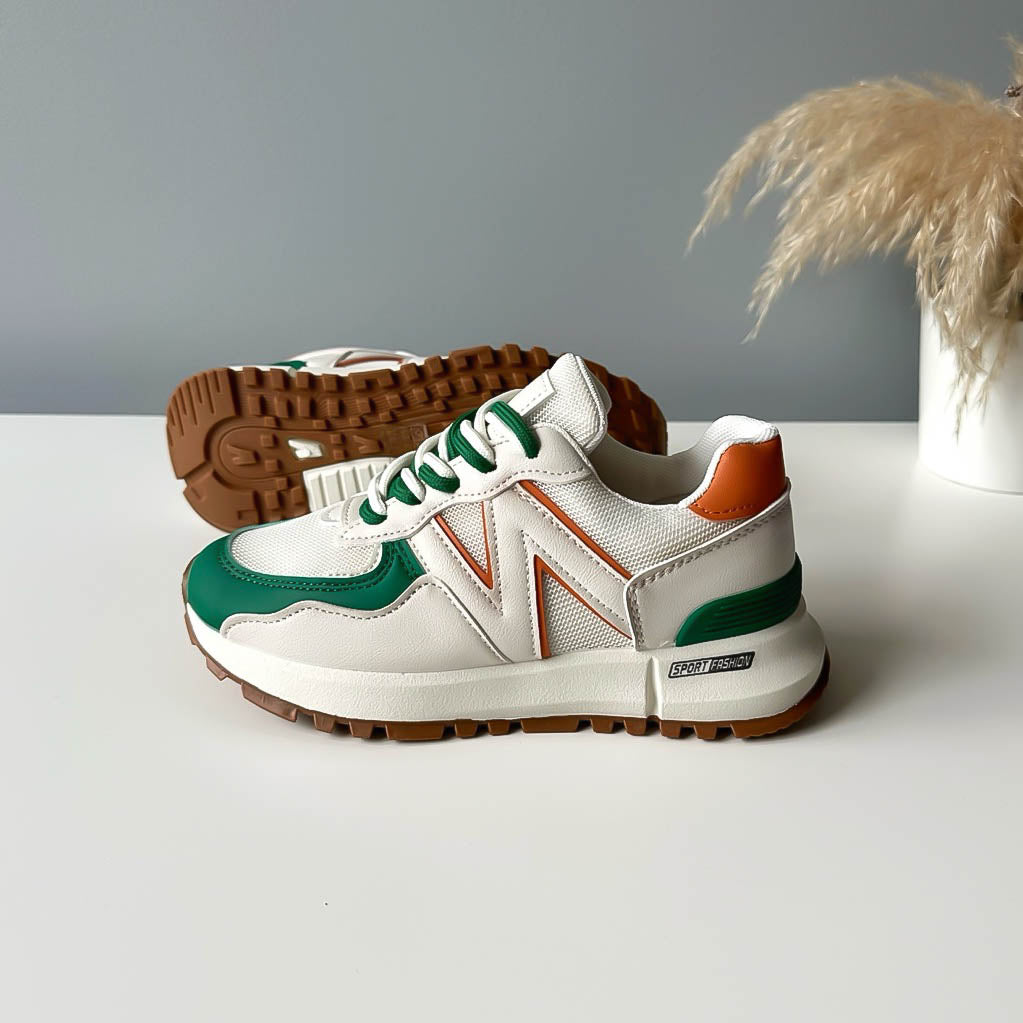 Adidasi dama casual, verzi, 2532 N12-4