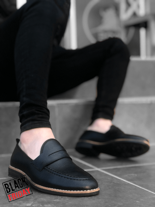 Mocasini barbati negri 12220