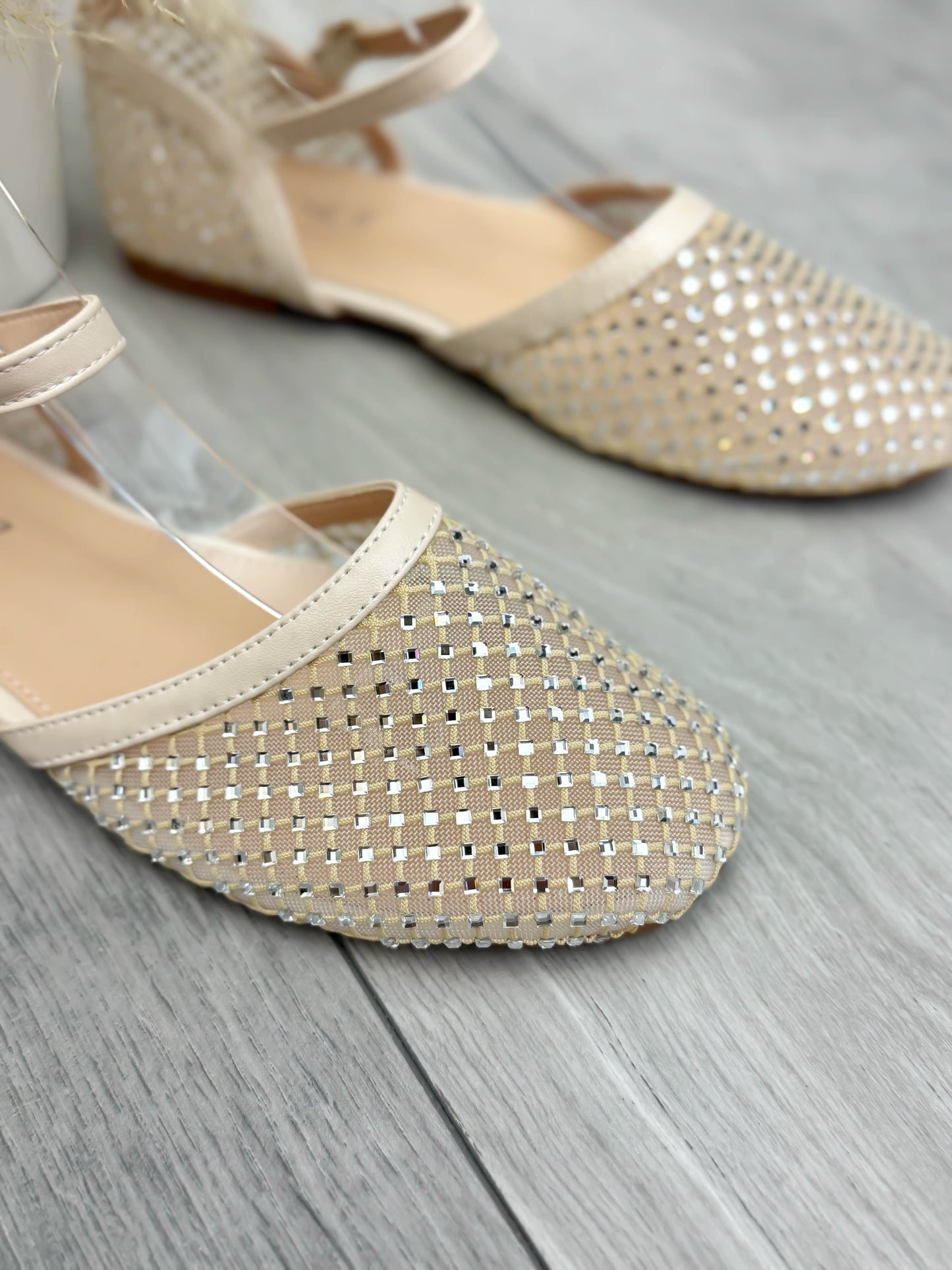 Sandale dama bej 521