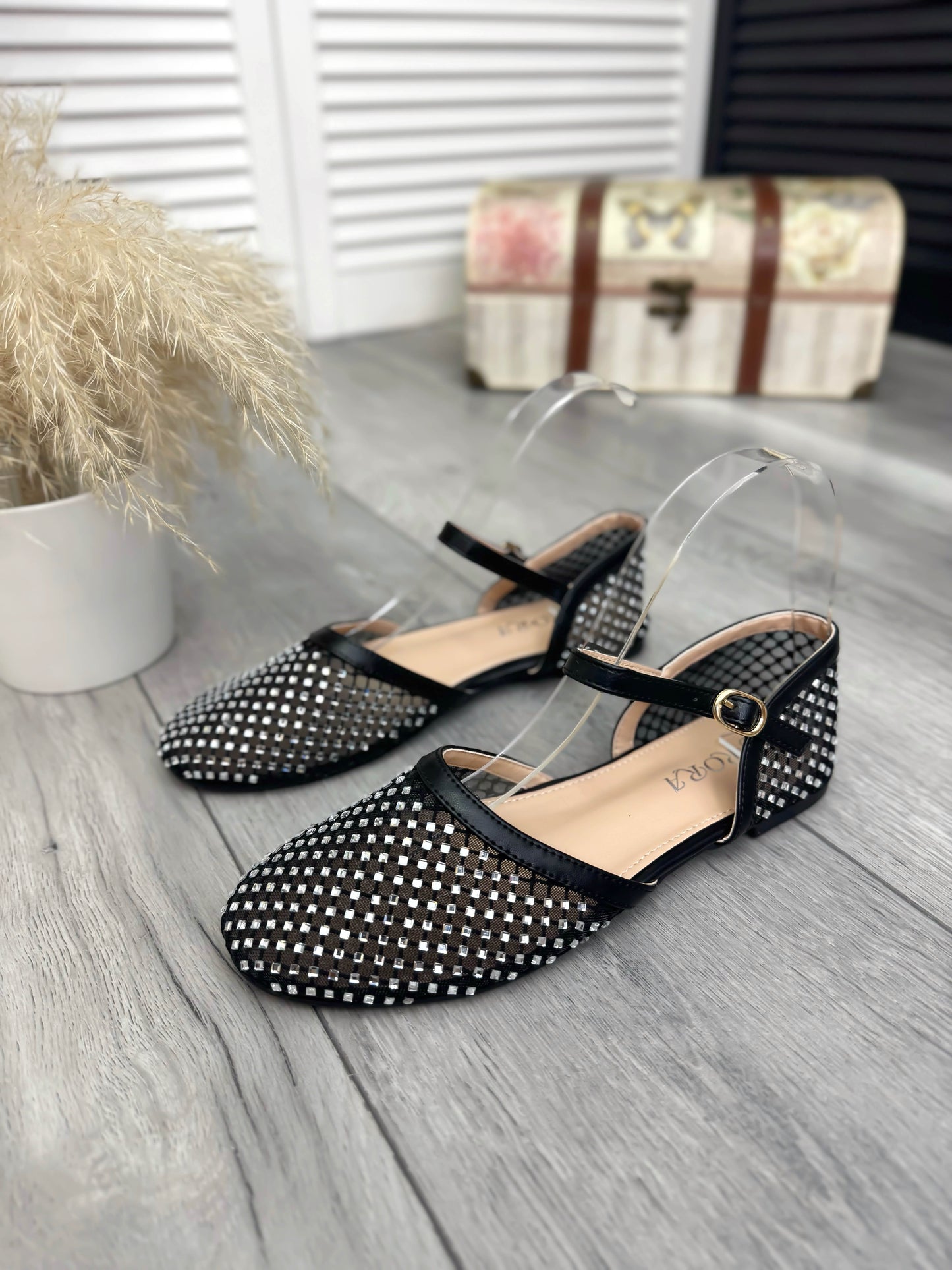 Sandale dama negre 521