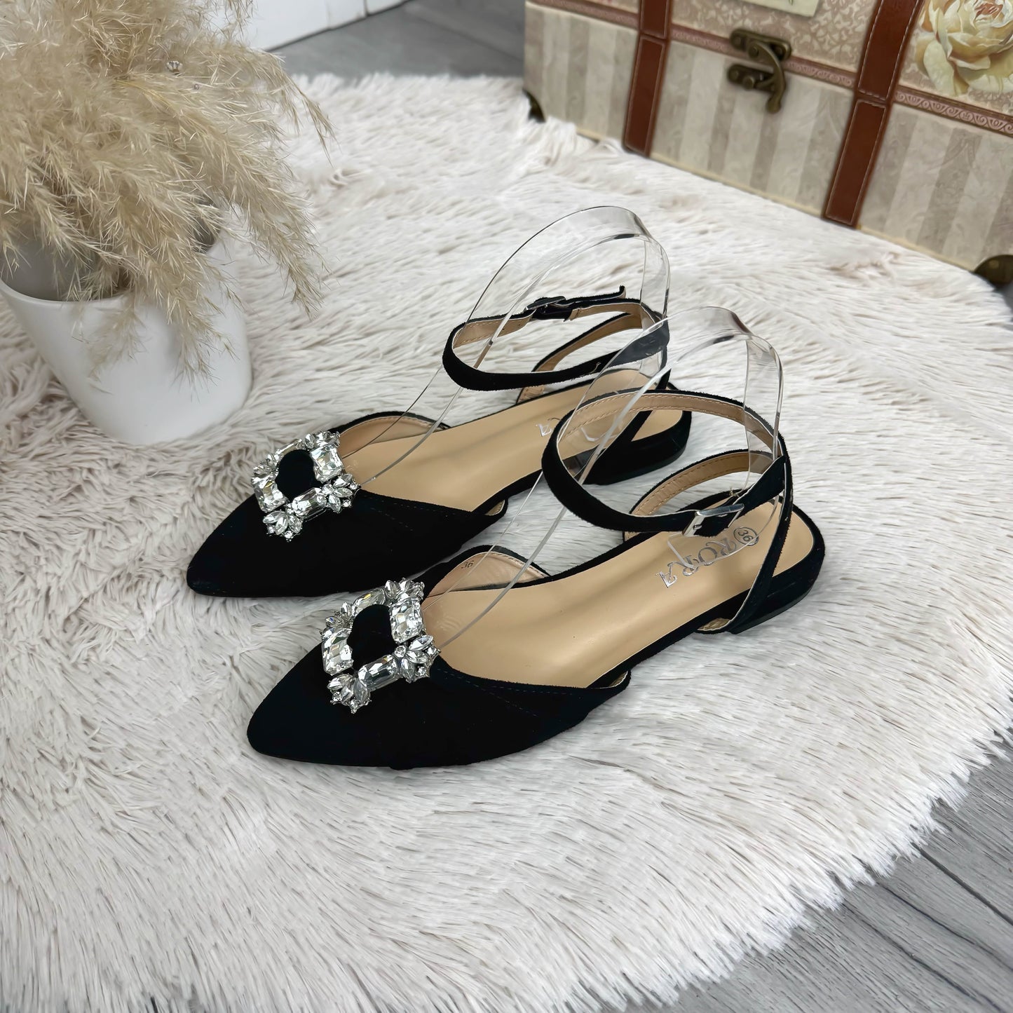 Sandale dama negre 522