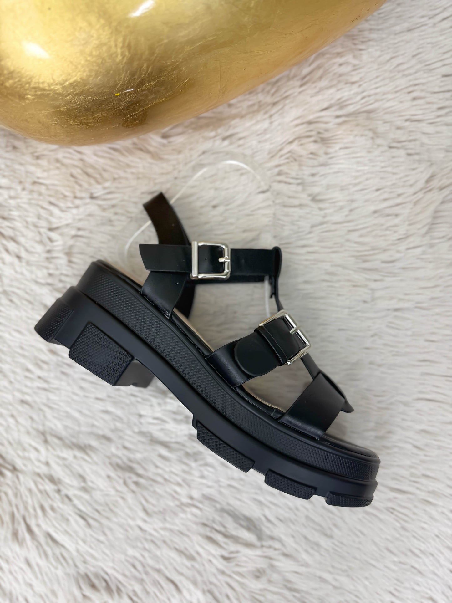 Sandale dama negre 523