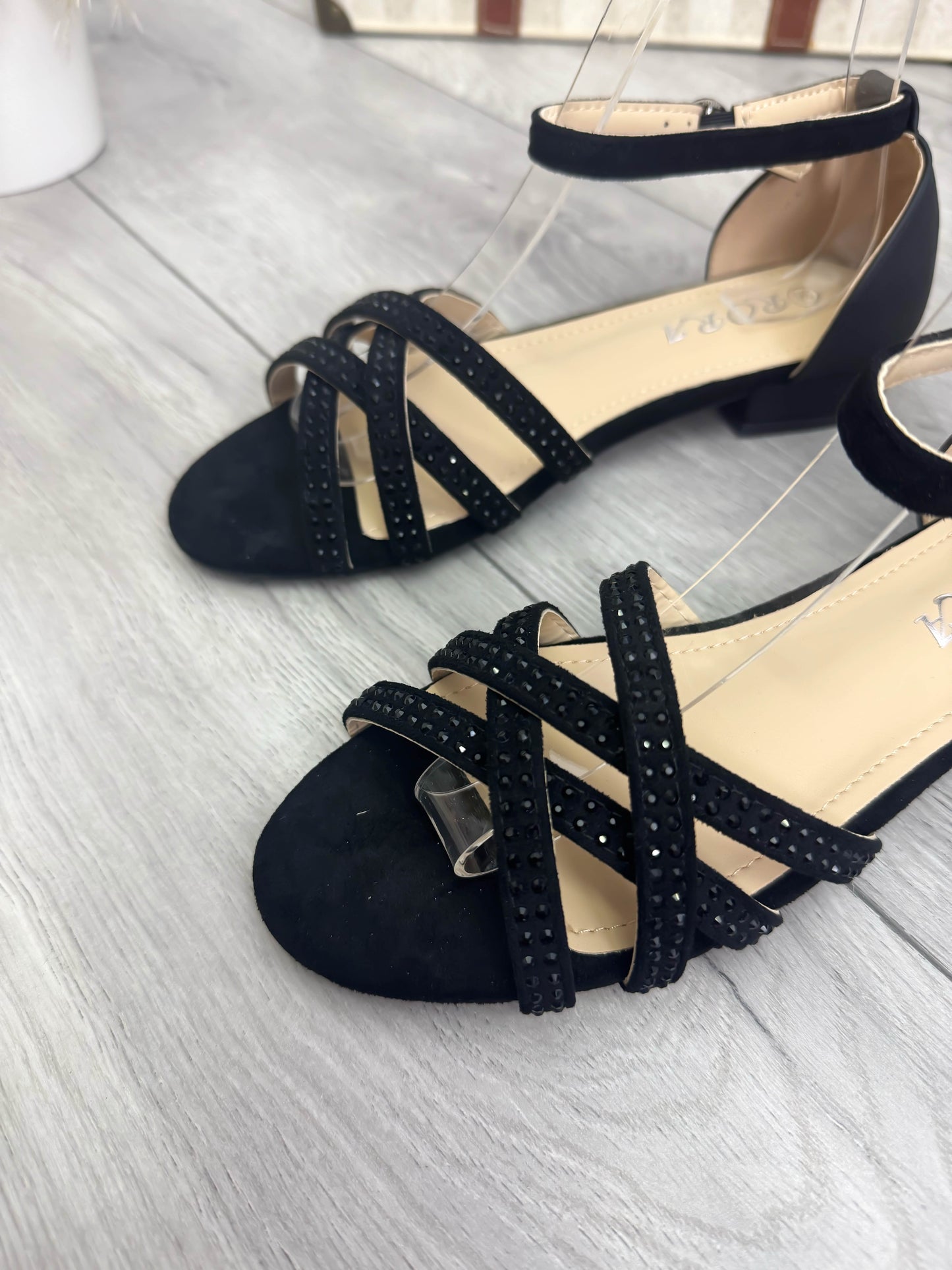 Sandale dama negre 617