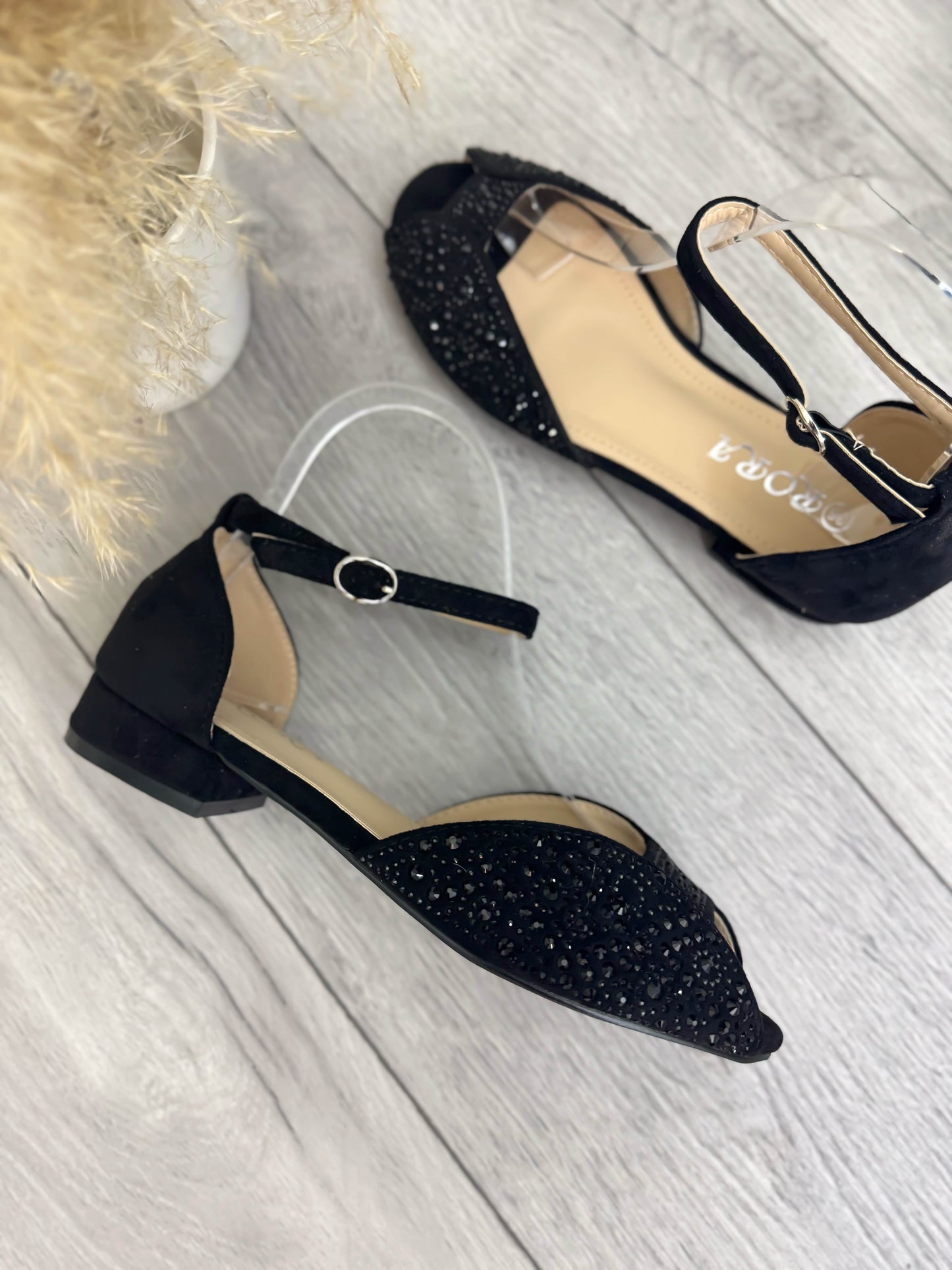 Sandale dama negre 618