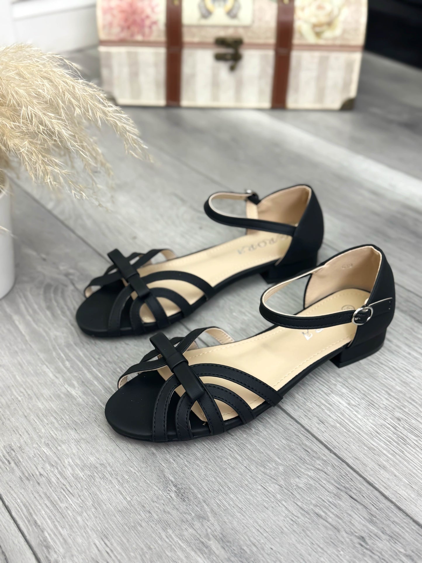 Sandale dama negre 619