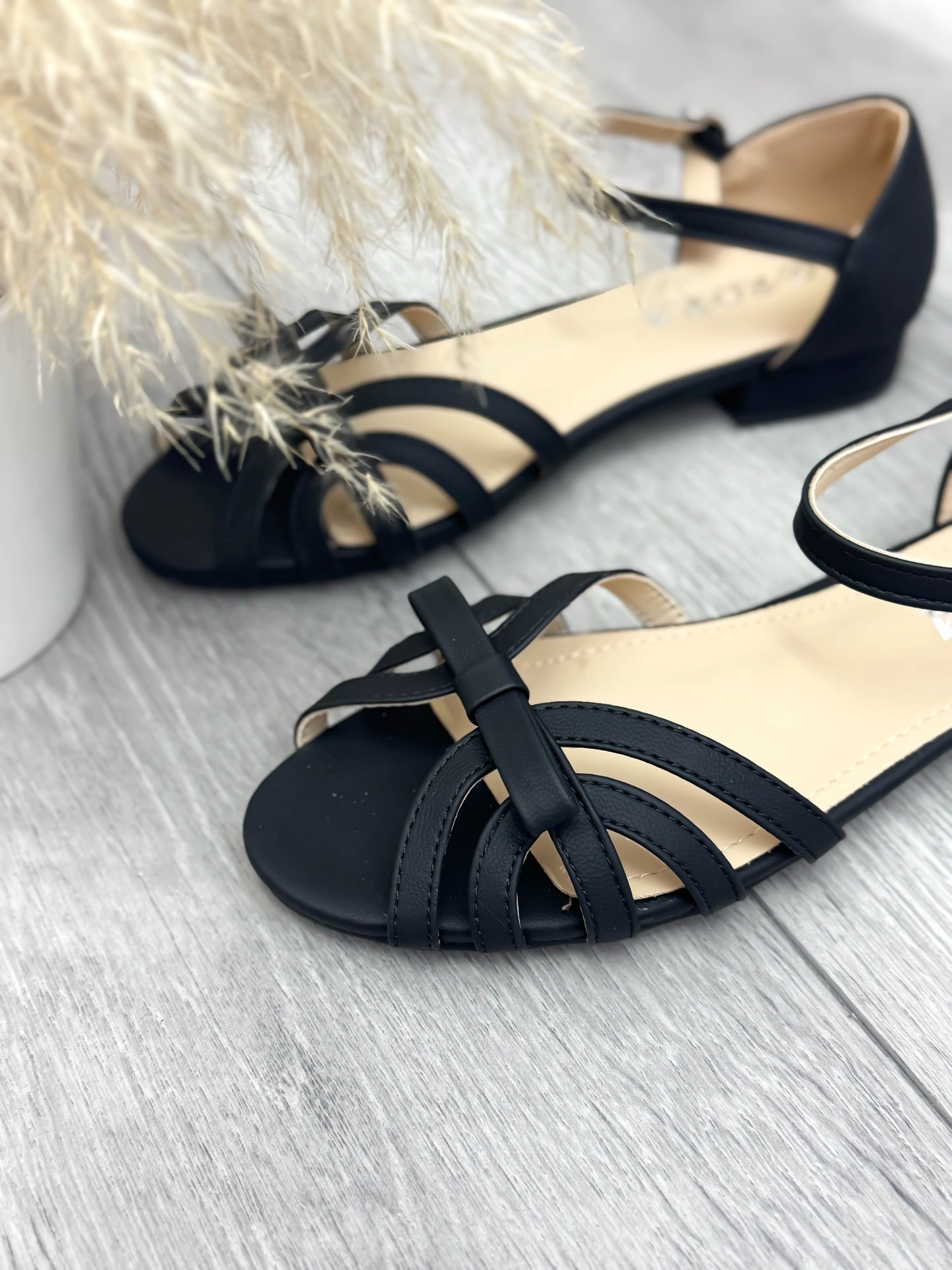 Sandale dama negre 619