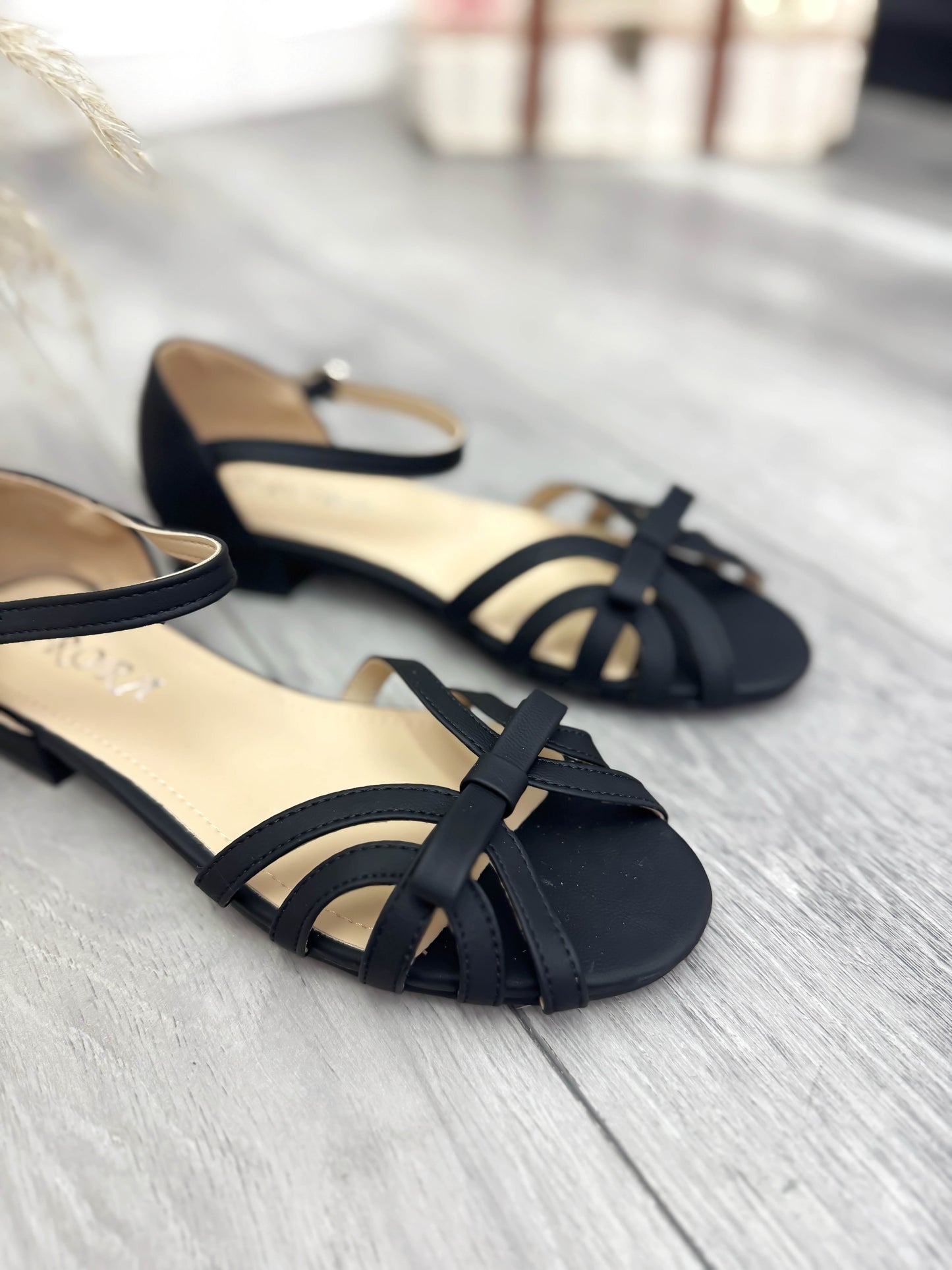 Sandale dama negre 619