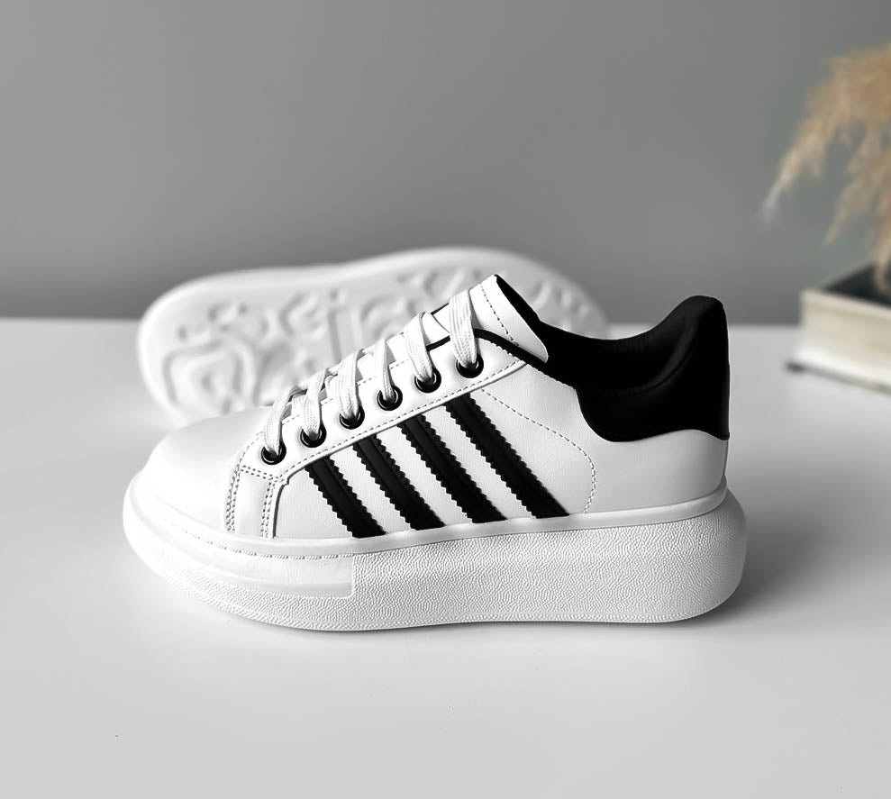 Adidasi dama casual albi 6622 N17-1