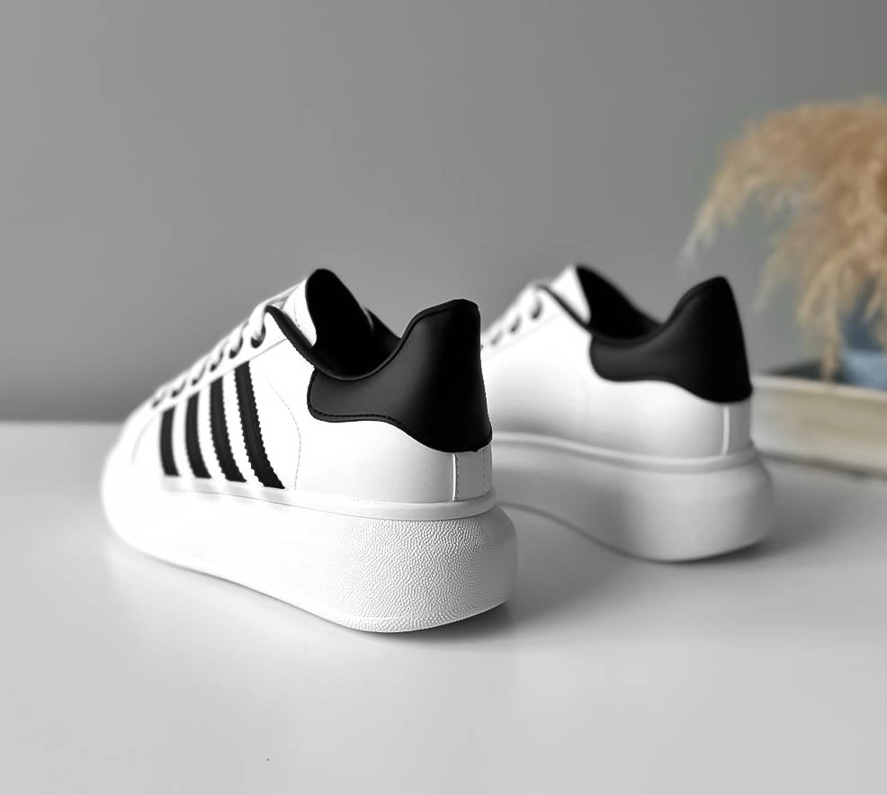 Adidasi dama casual albi 6622 N17-1