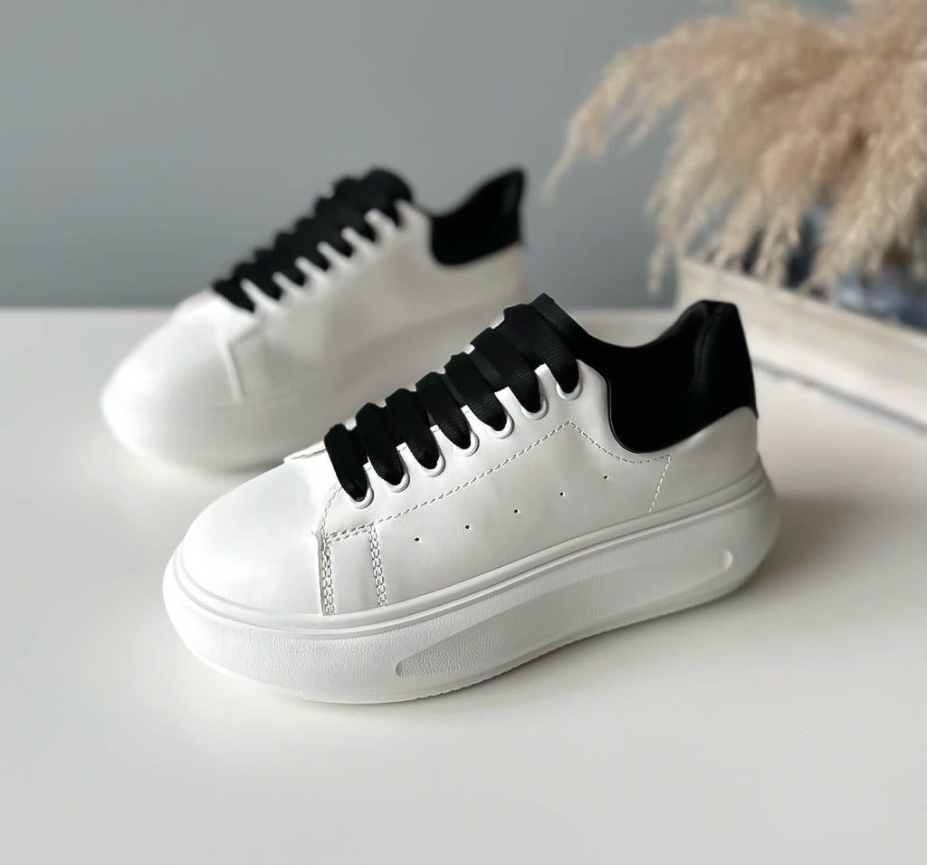 Adidasi dama casual albi A001 N12-3