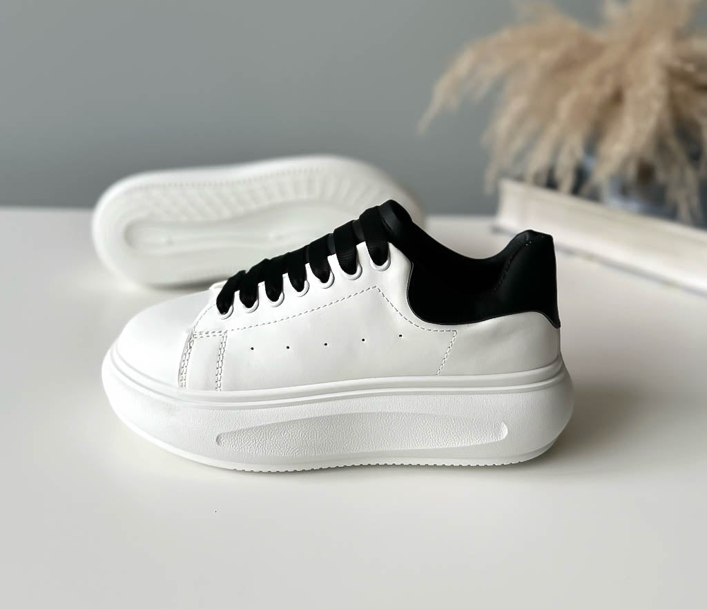 Adidasi dama casual albi A001 N12-3