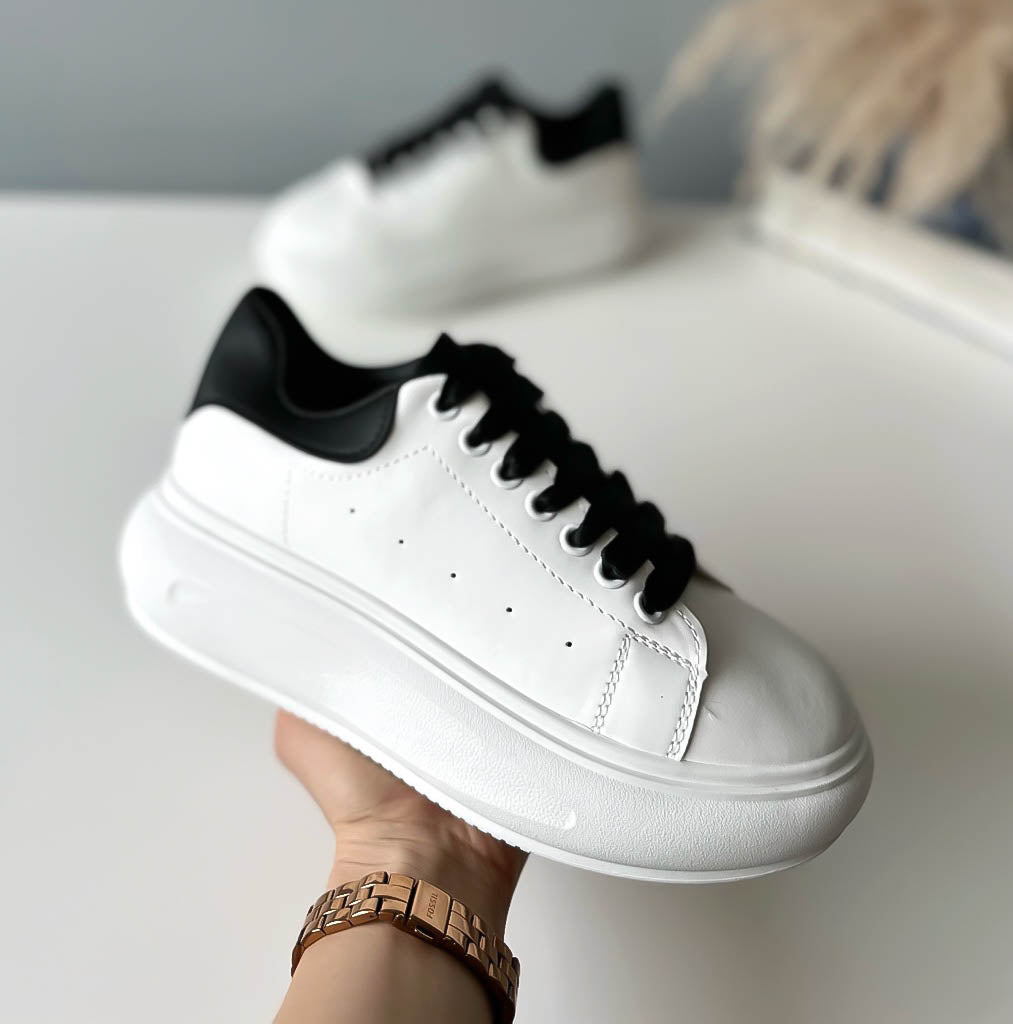 Adidasi dama casual albi A001 N12-3