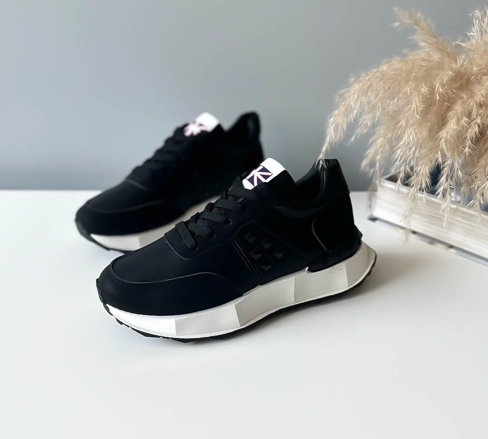 Adidasi dama casual negri A01 T7-3
