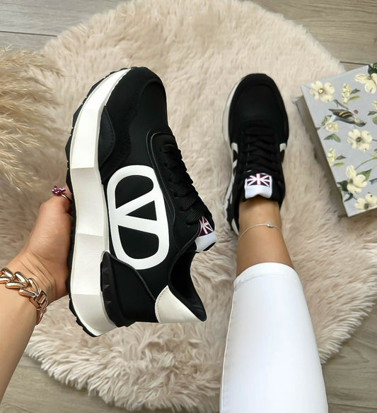 Adidasi dama casual negri A21 T5-2