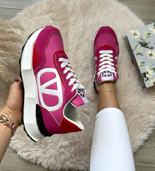 Adidasi dama casual roz A21 T5-3