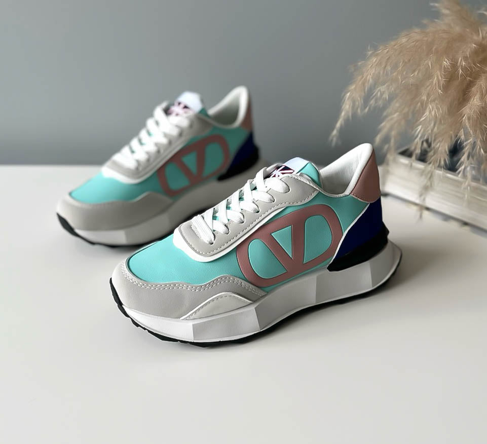 Adidasi dama casual turcoaz A21