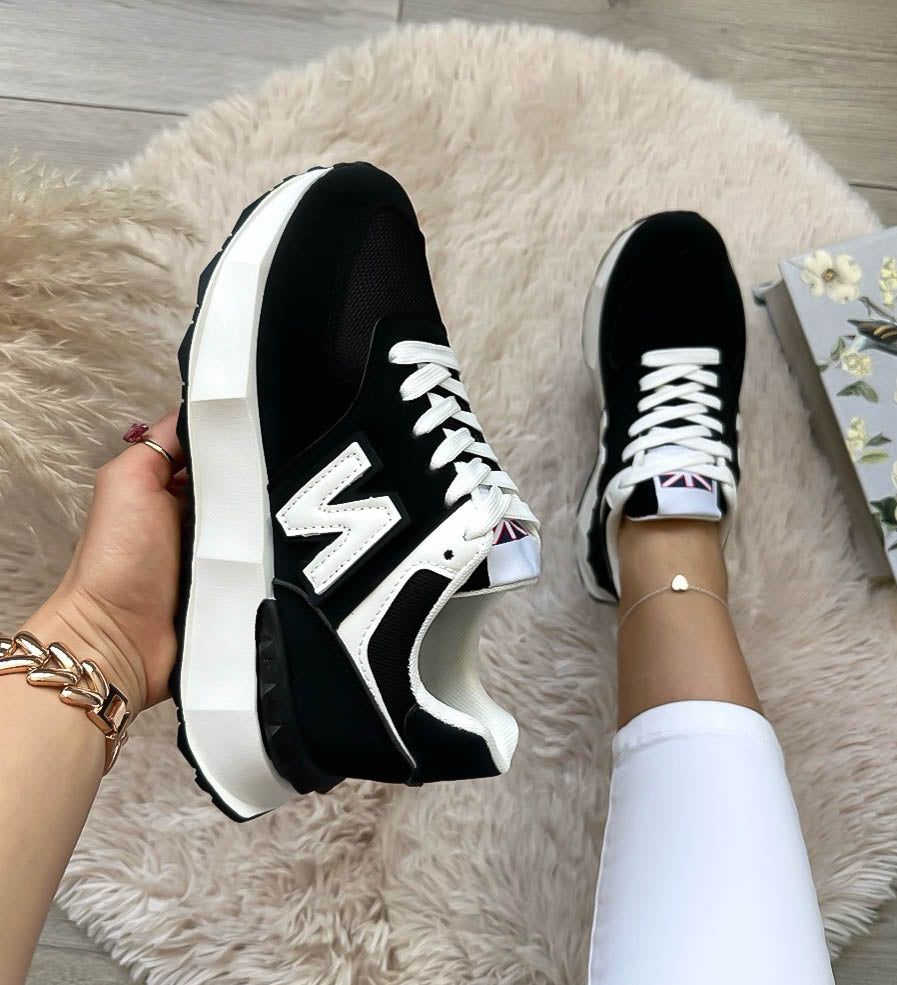 Adidasi dama casual negri A22