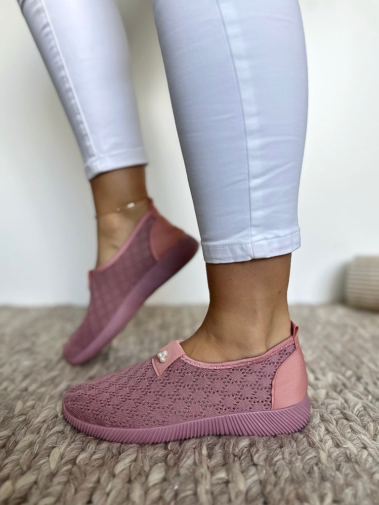 Espadrile dama casual roz CL08 A11-3