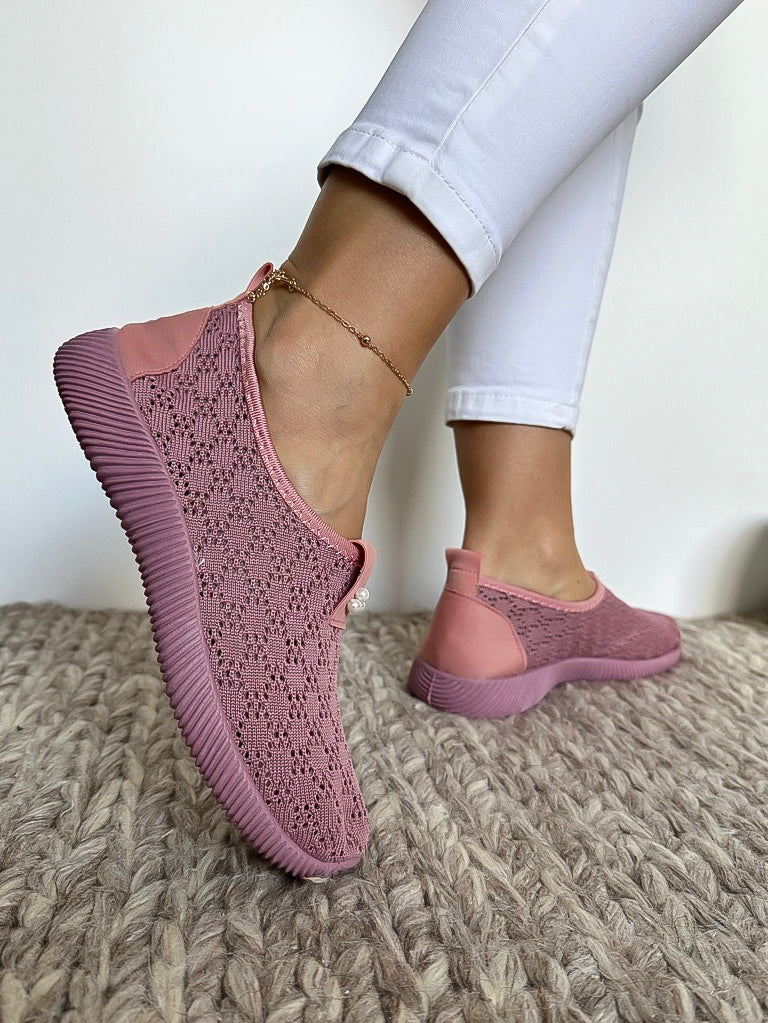 Espadrile dama casual roz CL08 A11-3