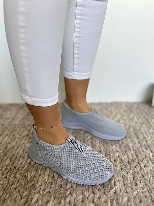 Espadrile dama casual gri CL10 A3-2