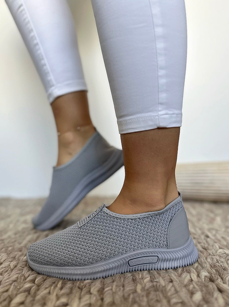 Espadrile dama casual gri CL10 A3-2