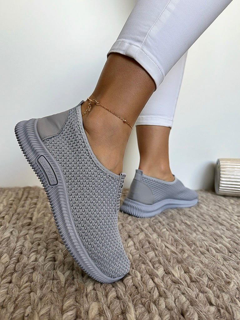 Espadrile dama casual gri CL10 A3-2