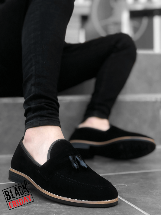 Mocasini barbati negri 12223 A28-2