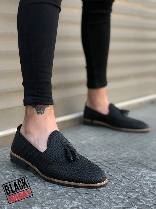 Mocasini barbati negri 12216