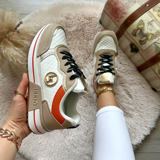 Adidasi dama casual bej F57 N12-3