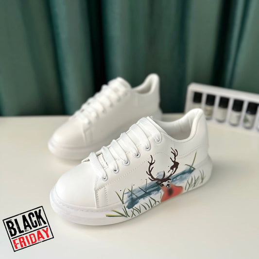 Adidasi barbati casual albi FCL8031