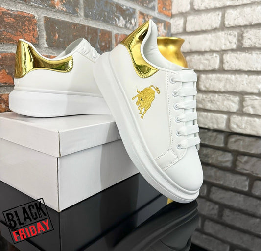 Adidasi barbati casual albi FCL805